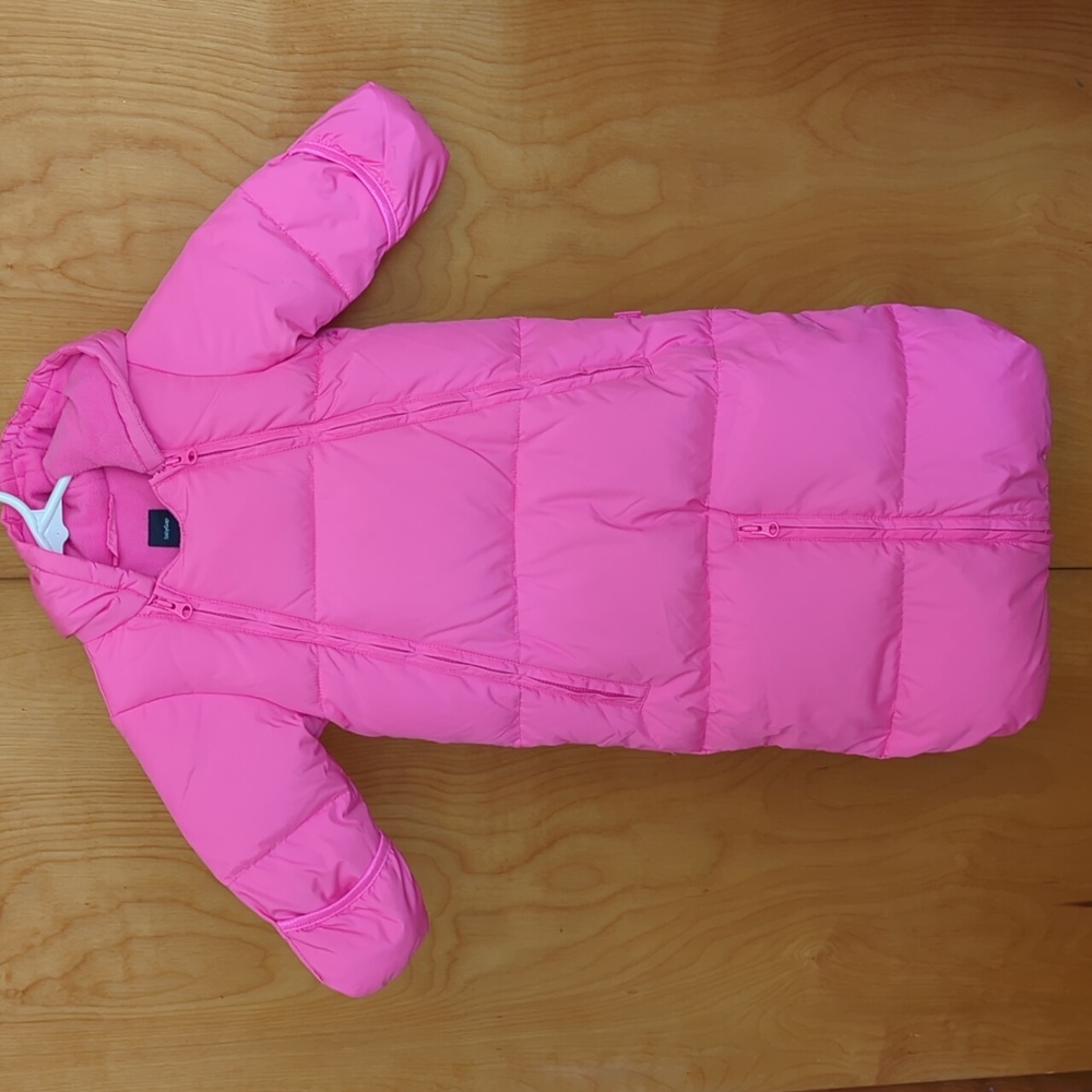 GAP Baby Pink Snow suit